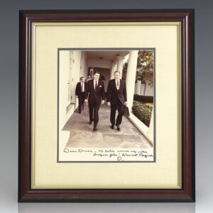Ronald Reagan Signed Photograph.