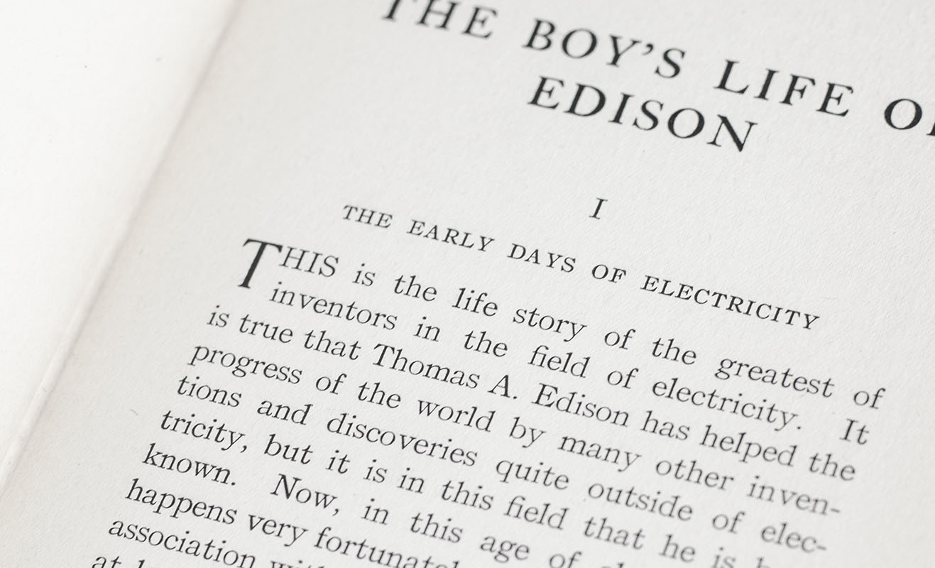 The Boy's Life of Edison.