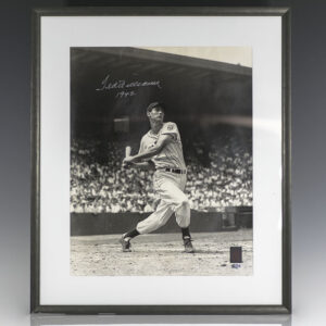 Ted Williams Signed Photograph.
