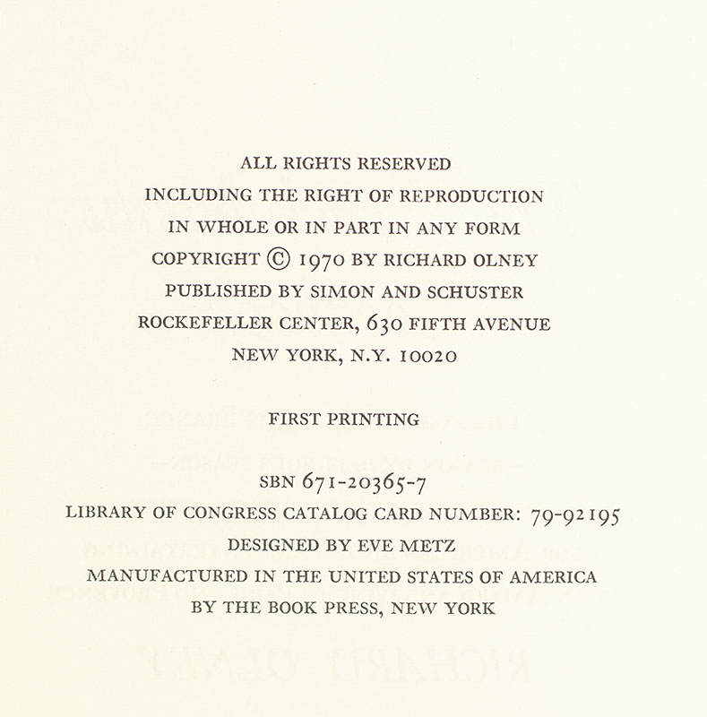 The French Menu Cookbook.