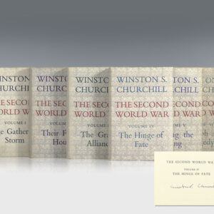 The Second World War: The Gathering Storm; Their Finest Hour; The Grand Alliance; The Hinge of Fate; Closing the Ring; Triumph and Tragedy.