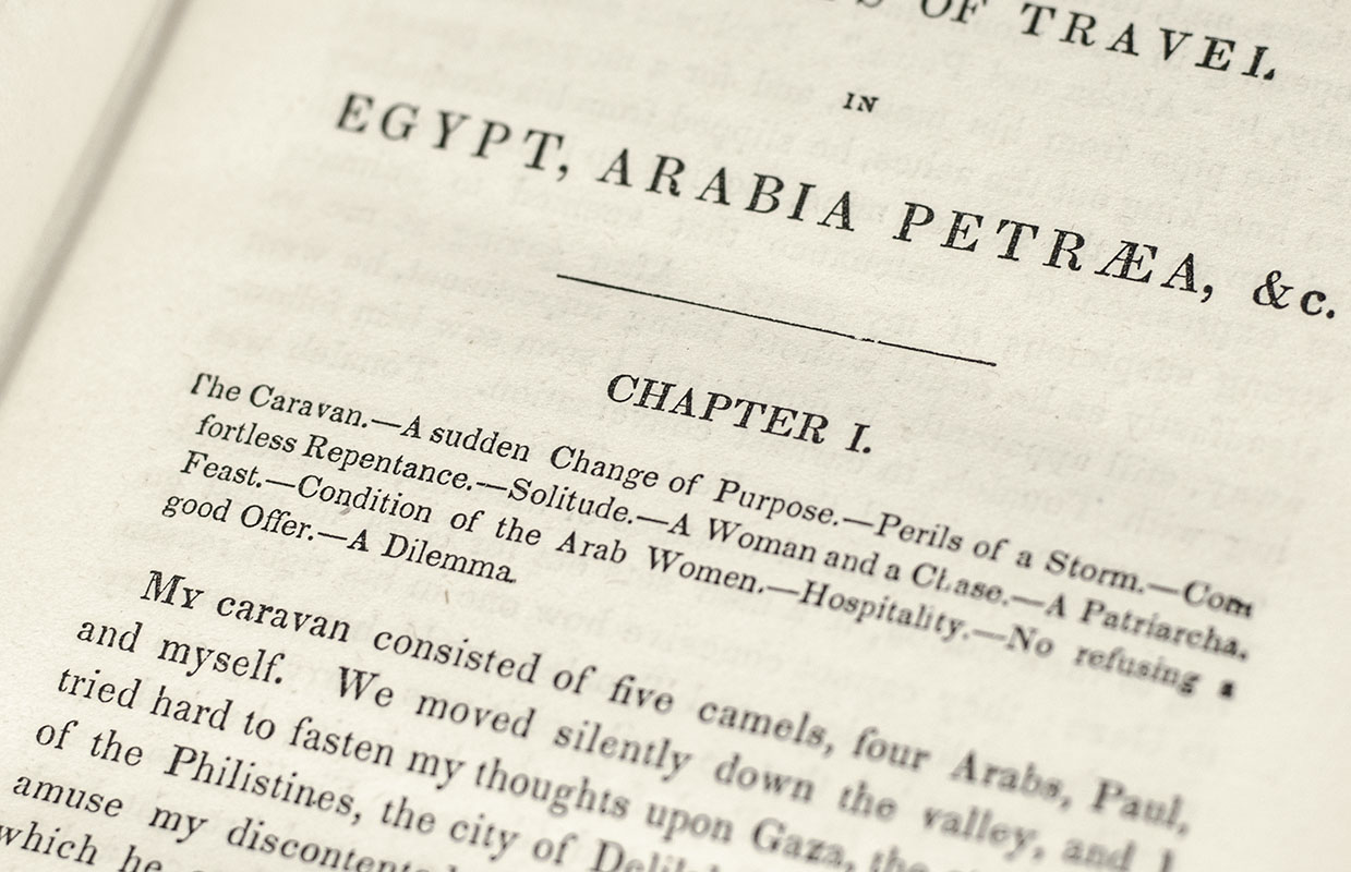 Egypt, Arabia Petra and the Holy Land.