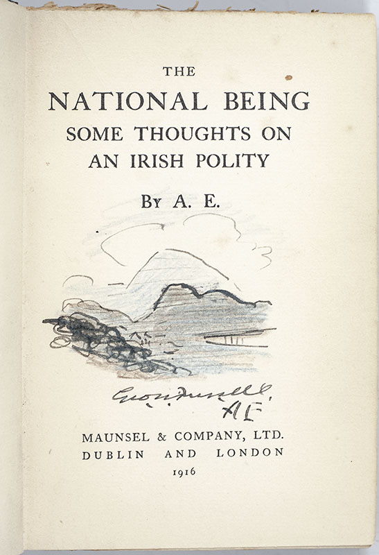 The National Being: Some Thoughts On An Irish Polity.
