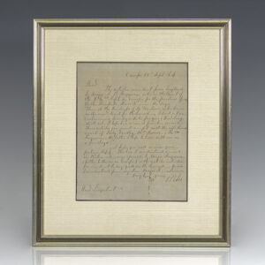 Robert E. Lee Autograph Letter Signed.