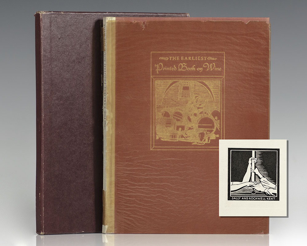 The Earliest Printed Book on Wine by Arnald of Villanova.