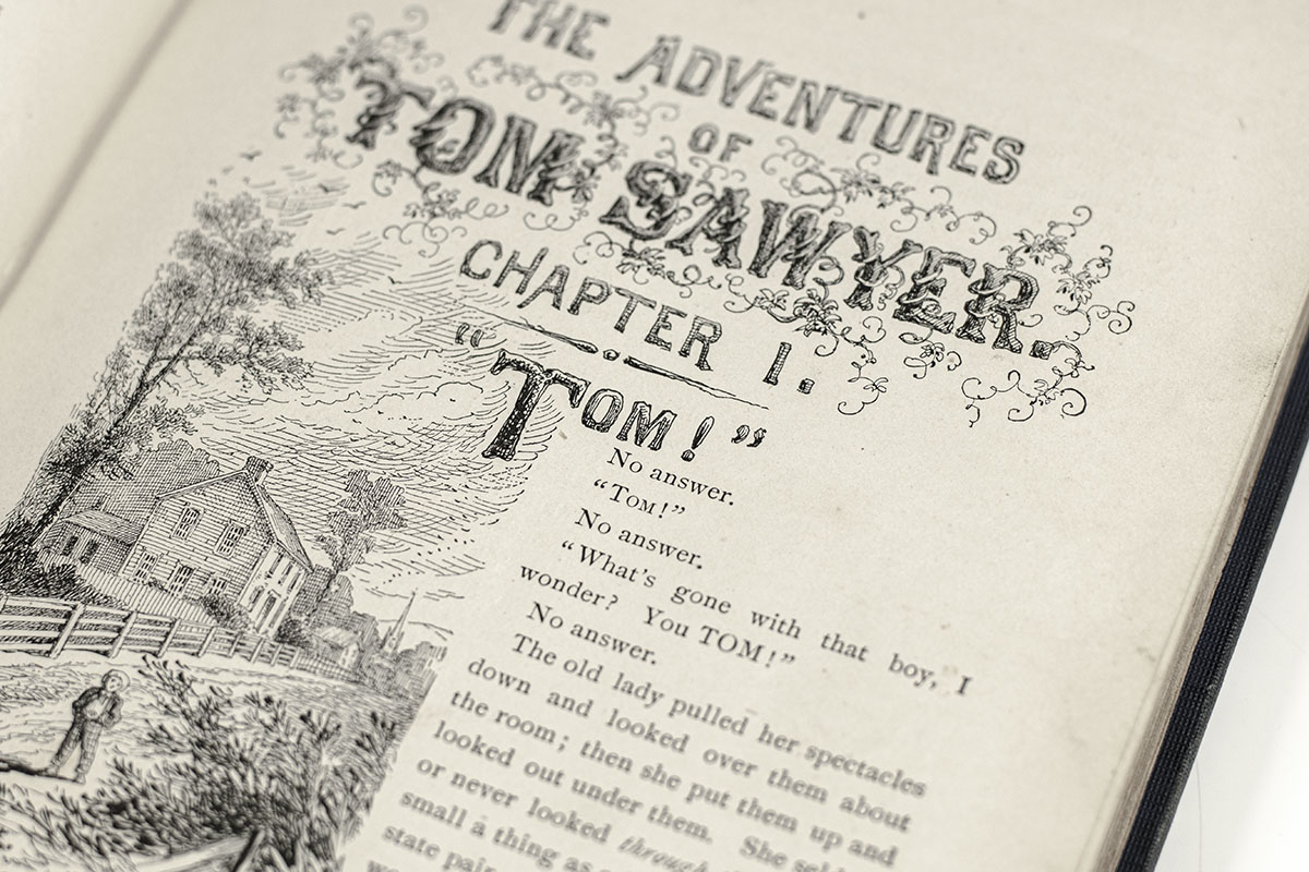 The Adventures of Tom Sawyer.