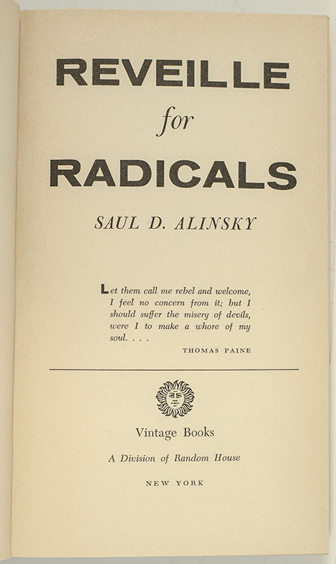 Reveille For Radicals.