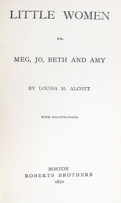 Little Women and Little Women, Part the Second.