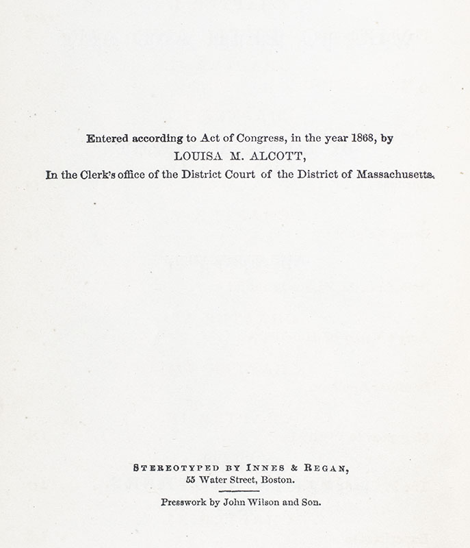 Little Women and Little Women, Part the Second.