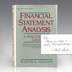 Financial Statement Analysis.
