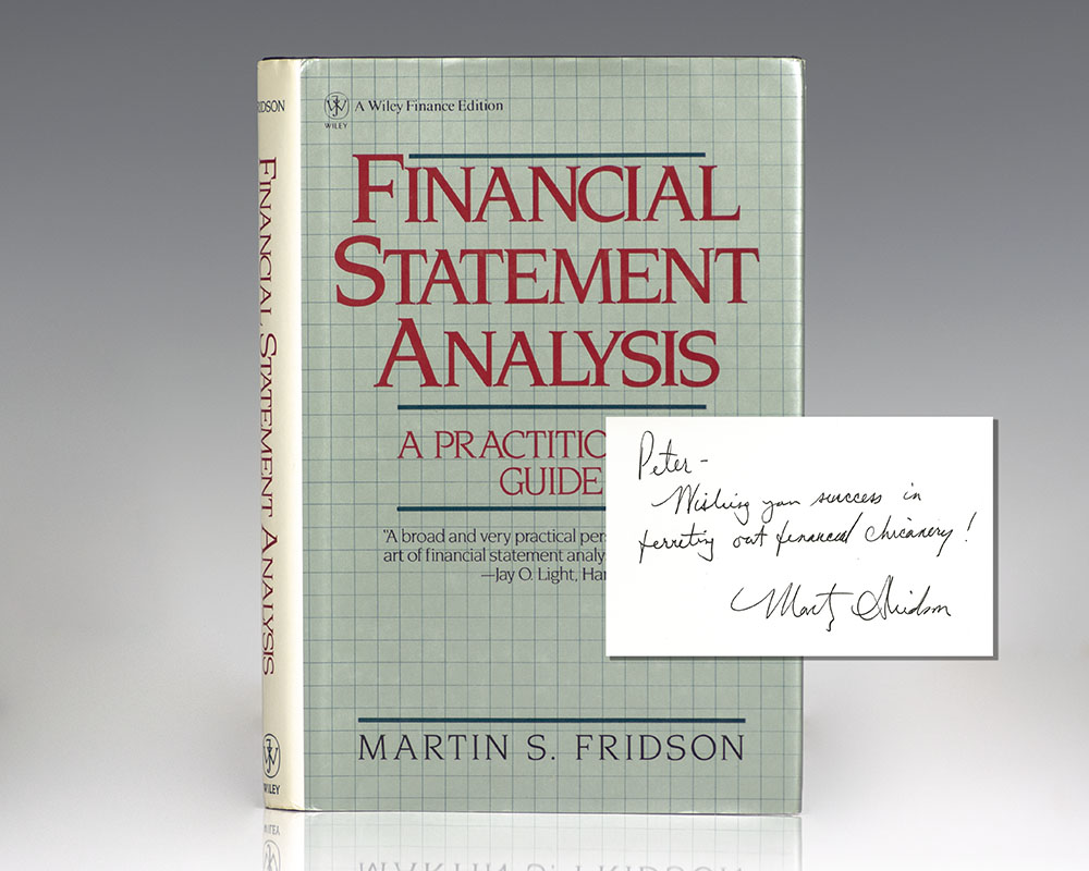 Financial Statement Analysis.