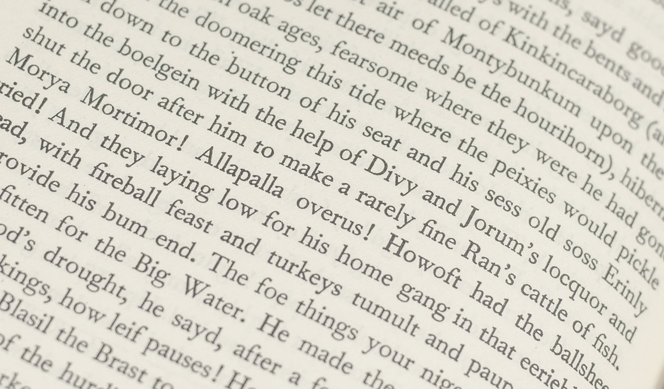 Finnegans Wake.