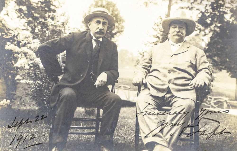 President William Howard Taft Signed Photograph.