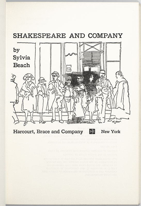 Shakespeare and Company.