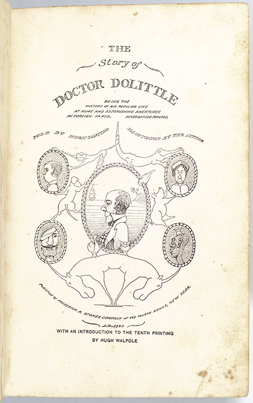 The Story of Doctor Dolittle.