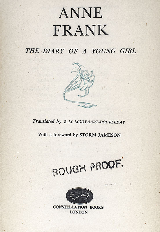 Anne Frank: The Diary of a Young Girl.