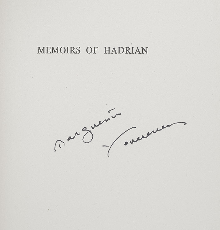 Hadrian's Memoirs.