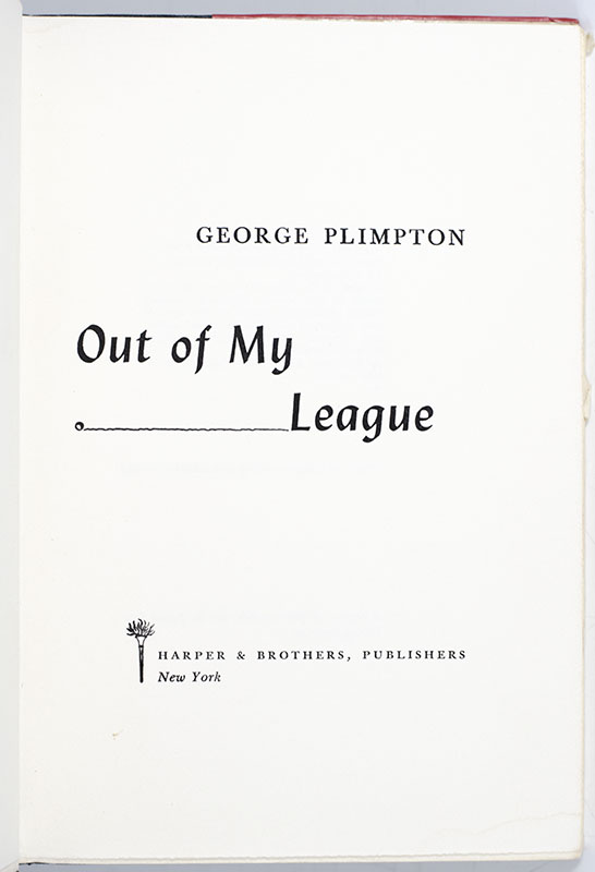 Out of My League.