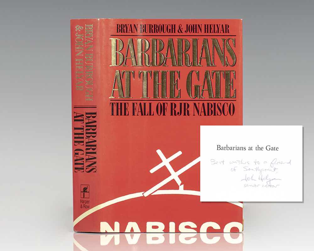 Barbarians at the Gate: The Fall of RJR Nabisco.