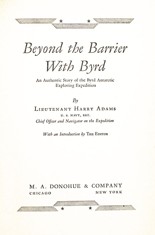 Beyond the Barrier With Byrd.