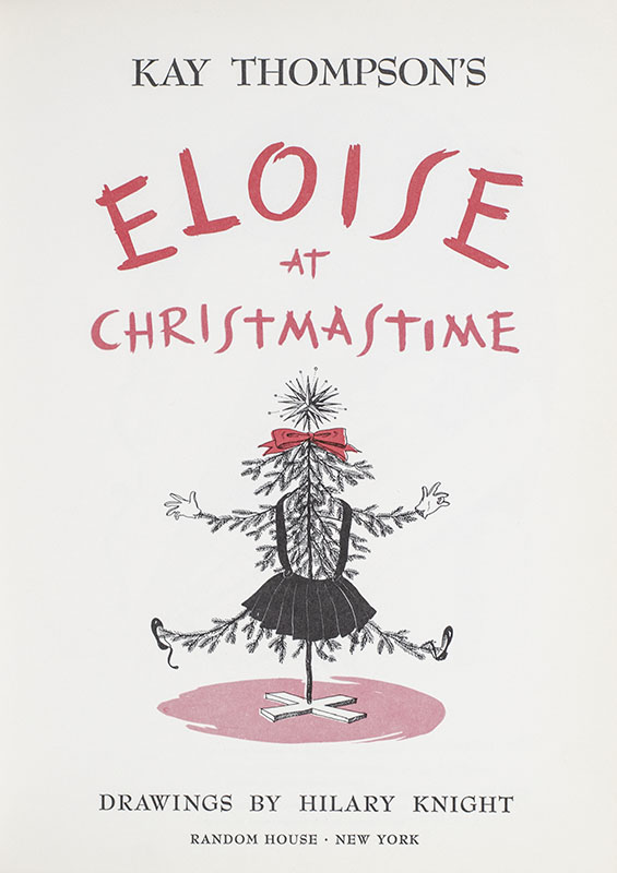 Eloise at Christmastime.