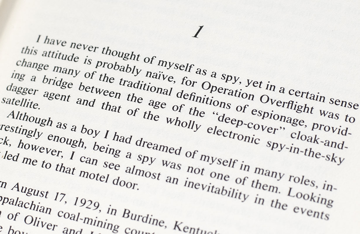 Operation Overflight: The U-2 Spy Pilot Tells His Story For The First Time.