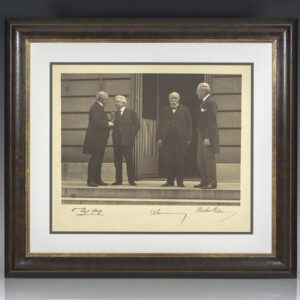 The Big Four Signed Photograph.