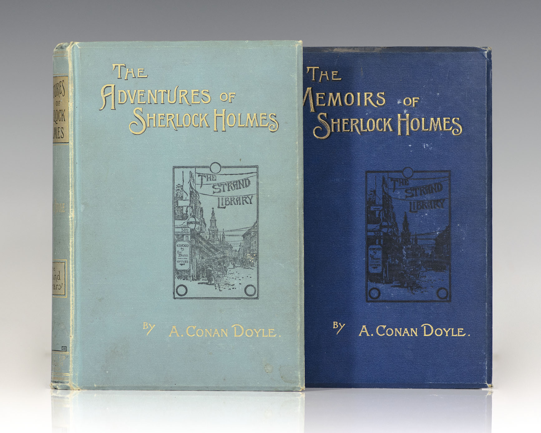 The Adventures of Sherlock Holmes With: The Memoirs of Sherlock Holmes.
