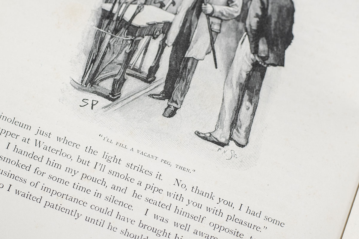 The Adventures of Sherlock Holmes With: The Memoirs of Sherlock Holmes.