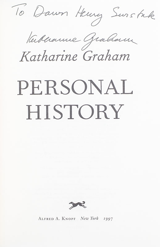 Personal History.