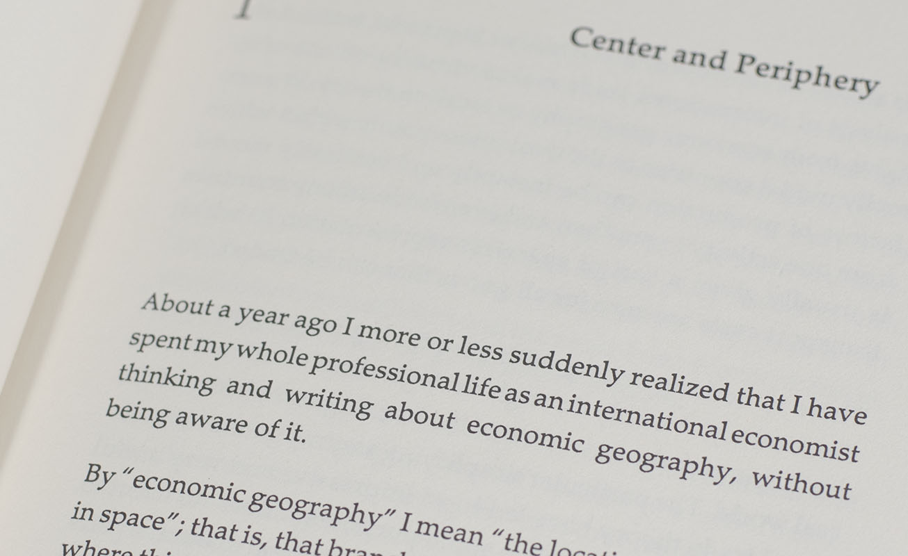 Geography and Trade.