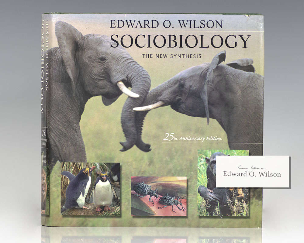 Sociobiology: The New Synthesis.