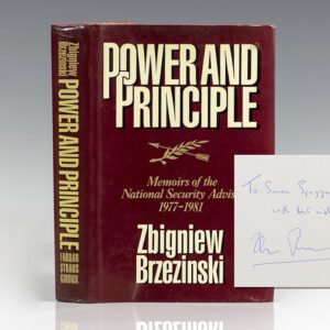 Power and Principle: Memoirs of the National Security Adviser 1977-1981.
