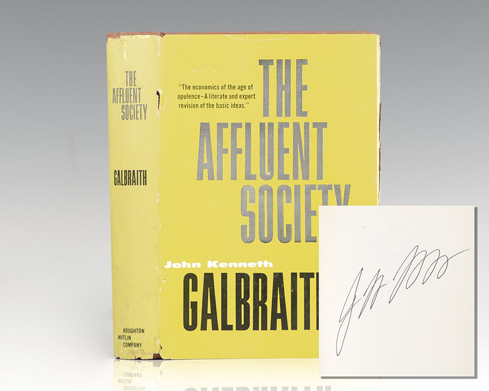 The Affluent Society.