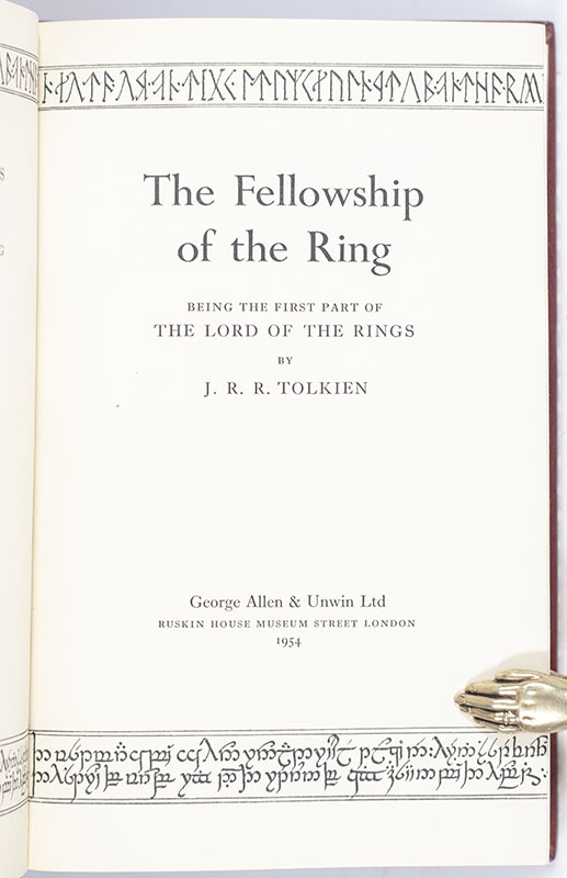 The Lord of The Rings Trilogy: The Fellowship of the Ring, The Two Towers, The Return of the King.