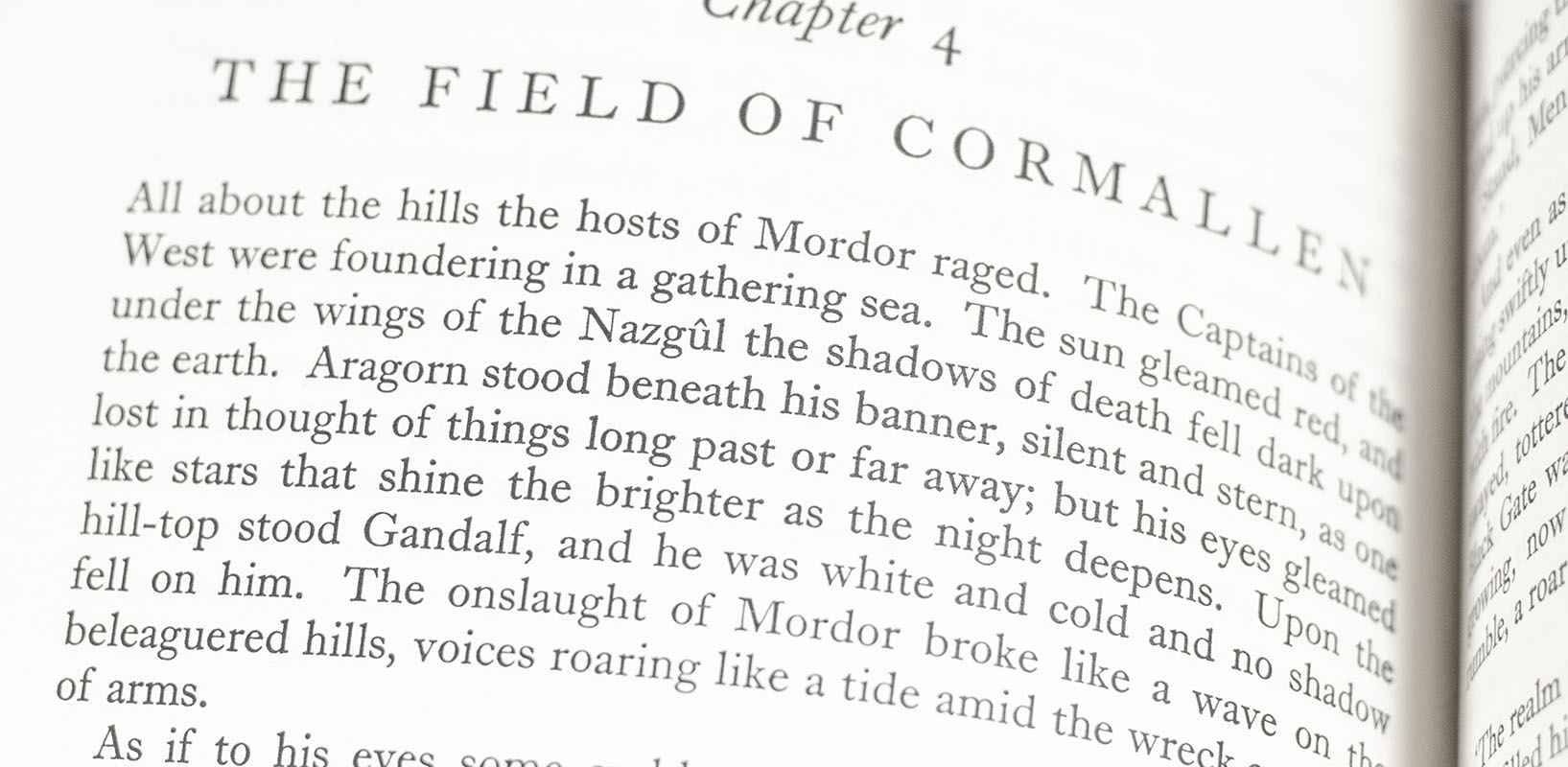 The Lord of The Rings Trilogy: The Fellowship of the Ring, The Two Towers, The Return of the King.