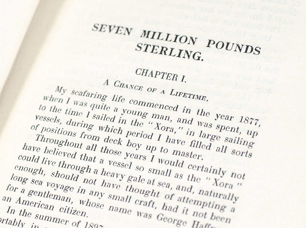 Venturesome Voyages of Capt. Voss.