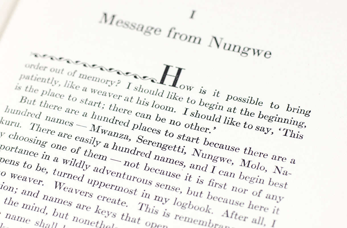 West With the Night.