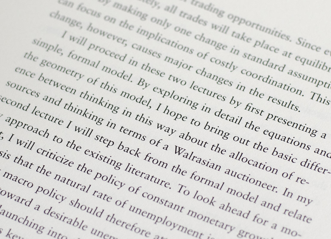 A Search-Equilibrium Approach to the Micro Foundations of Macroeconomics: The Wicksell Lectures, 1982.