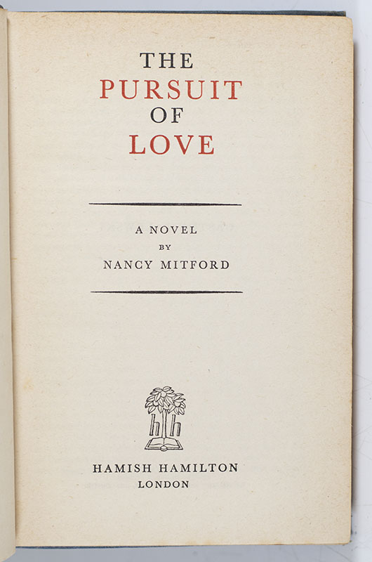 The Pursuit of Love.