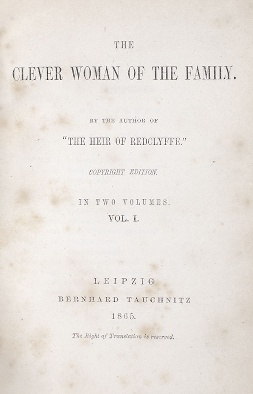 The Clever Woman of the Family.