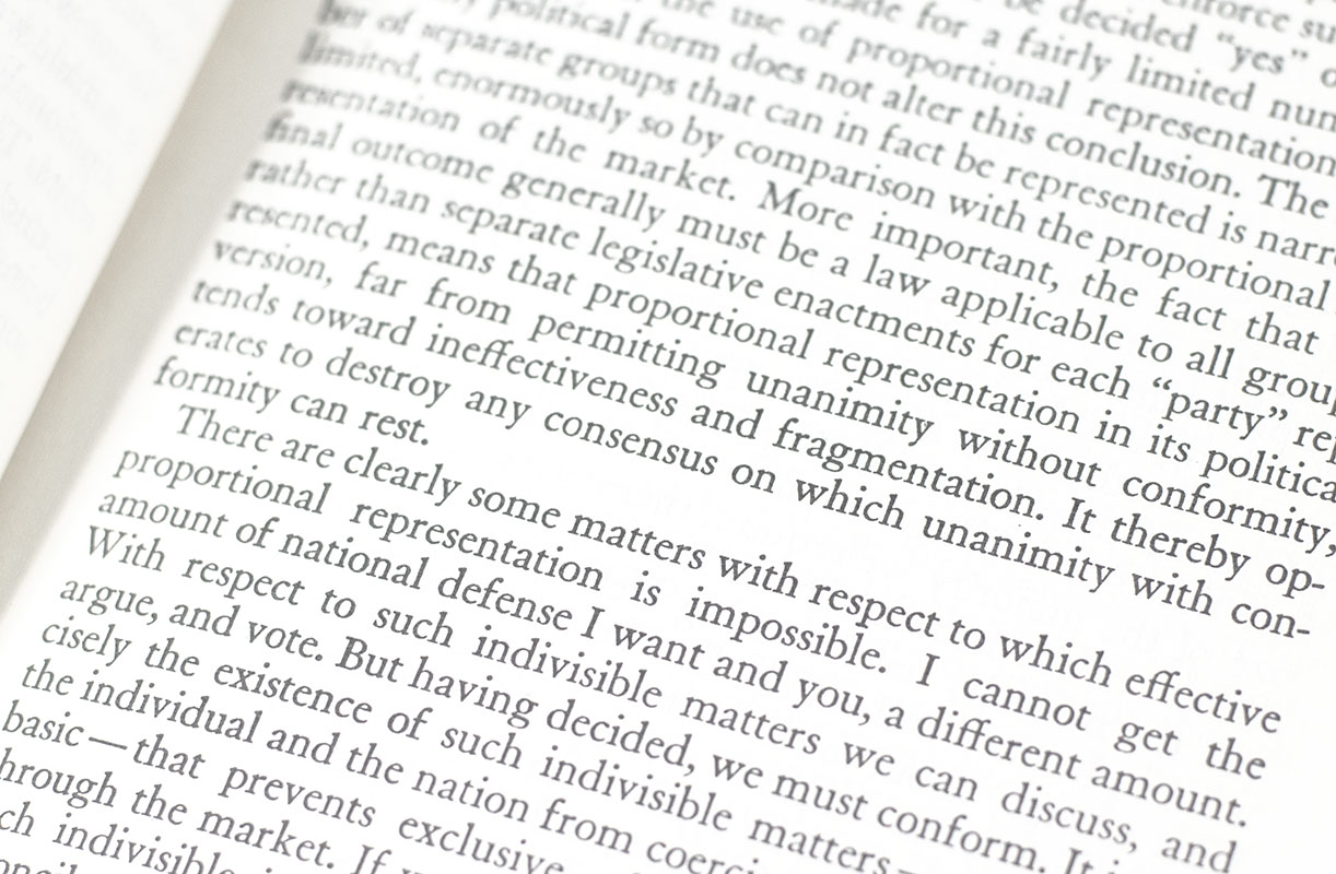 Capitalism And Freedom.