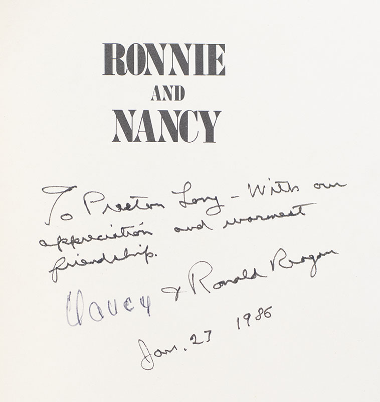 Ronnie and Nancy: A Very Special Love Story.