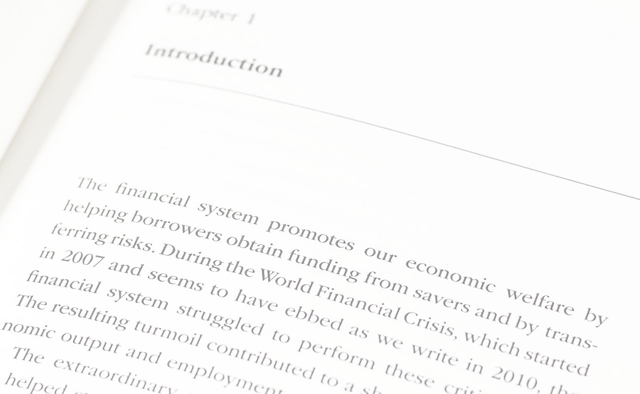 The Squam Lake Report: Fixing the Financial System.