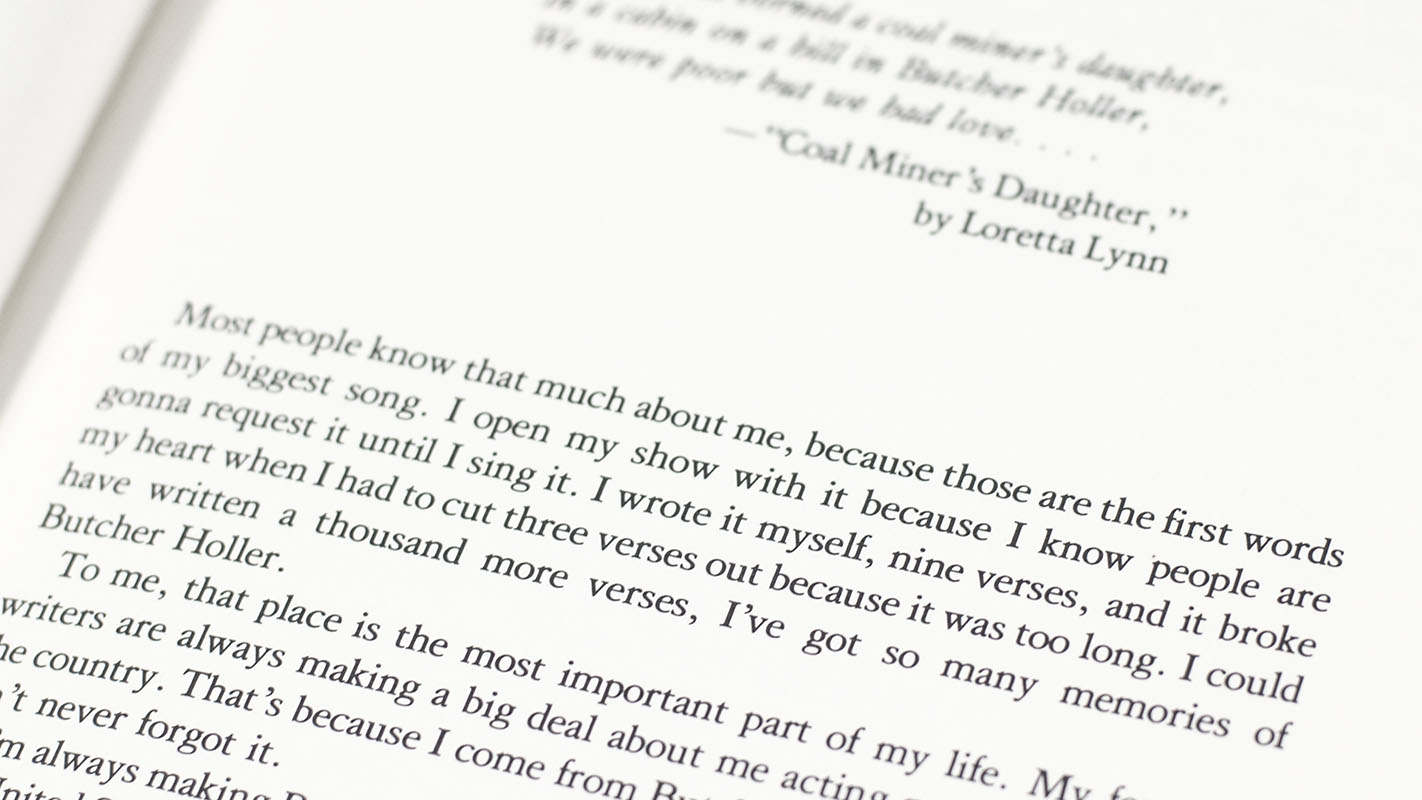 Coal Miner's Daughter.