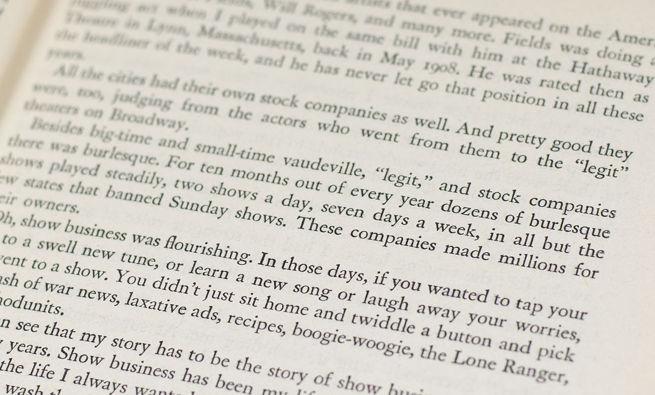 Some of These Days: The Autobiography of Sophie Tucker.