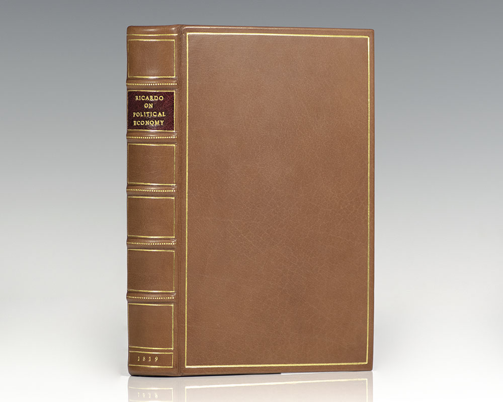 On The Principles of Political Economy and Taxation.