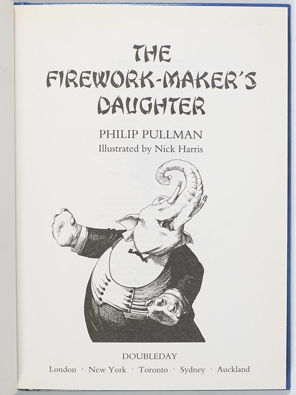 The Firework-Maker's Daughter.