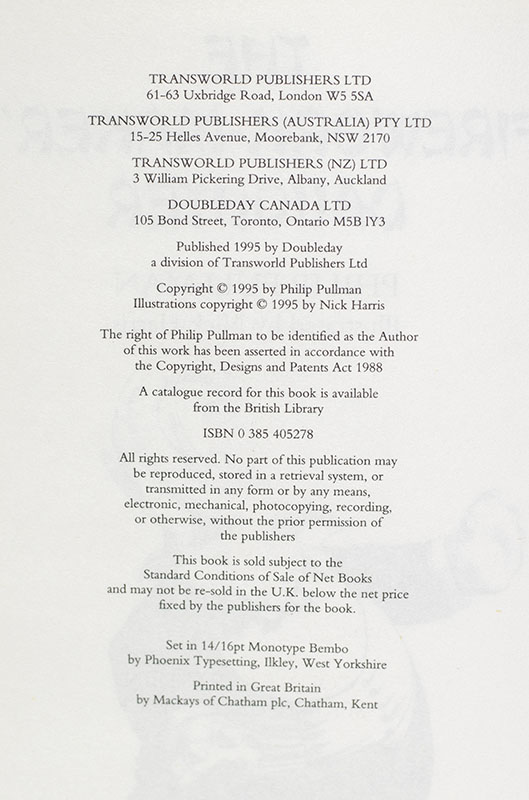 The Firework-Maker's Daughter.