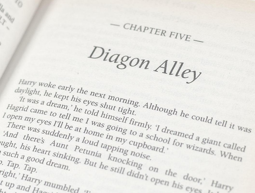 Harry Potter and the Philosopher’s Stone.